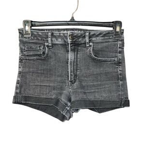 American Eagle Outfitters Gray Jean Shorts Vintage Style US 8